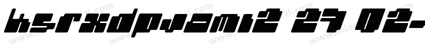 KSRXDPJAMI2 27 02字体转换